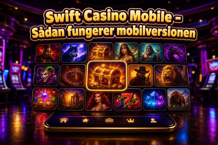 Swift Casino Mobile - Sådan fungerer mobilversionen