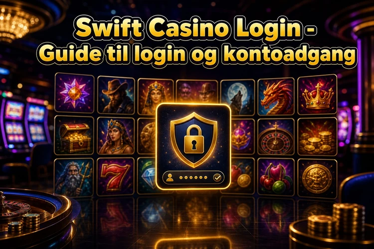 Swift Casino Login - Guide til login og kontoadgang