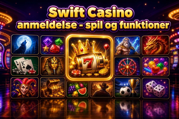 Swift Casino anmeldelse - spil og funktioner